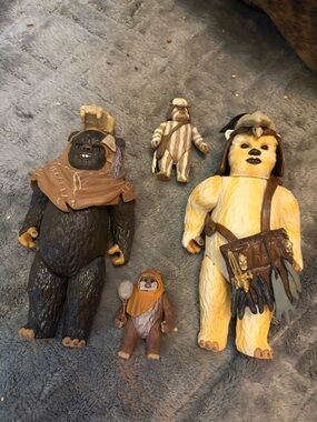 Star Wars Ewok Action Figure Bundle - Multicolor